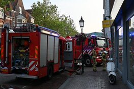 Brandje in Hoorns café