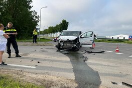 Veel schade bij ongeval Wervershoof