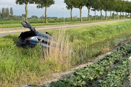 Veel schade bij ongeval Wervershoof