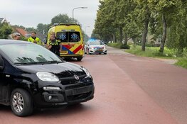 Fietser gewond na ongeval in Zwaagdijk-Oost
