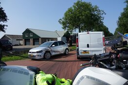 Gewonde en aanhouding bij botsing in Hem