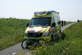 Twee gewonden op fietspad Enkhuizen