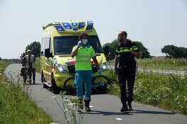 Twee gewonden op fietspad Enkhuizen