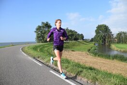 Parcours NK 10 km op de weg verkend door kanshebber titel: Bo Ummels
