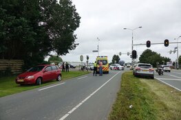 Aanrijding tussen auto en fietsster in Enkhuizen