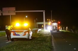 Duikactie vanwege aantreffen verloren fiets langs water