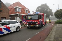 Brand in wasdroger in woning Grootebroek