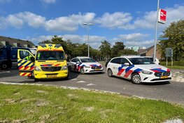 Aanrijding op zebrapad in Zwaag