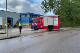 Brand bij doodskistenmakerij in Enkhuizen