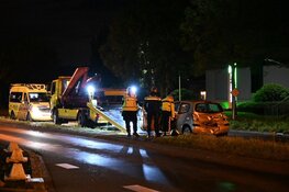 Kop-staartbotsing in Zwaag
