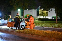 Kop-staartbotsing in Zwaag