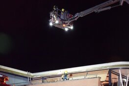 Brand in wooncomplex Zwaag