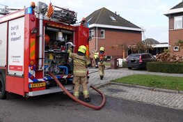 Brand in woning door werkzaamheden in Enkhuizen