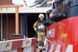 Brand in woning door werkzaamheden in Enkhuizen
