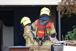 Brand in woning door werkzaamheden in Enkhuizen