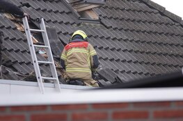 Brand in woning door werkzaamheden in Enkhuizen