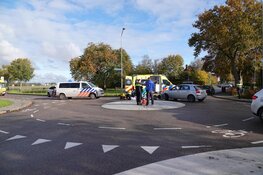 Man op driewieler aangereden op rotonde in Venhuizen