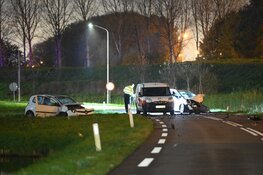 Meerdere gewonden bij ongeval met vier auto&#39;s in Berkhout