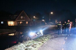 Auto raakt van de weg in Berkhout