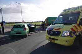 Ongeval tussen twee auto's in Medemblik