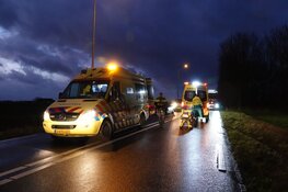 Botsing met drie auto's bij Wervershoof