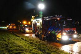 Twee gewonden bij eenzijdig ongeval in Medemblik