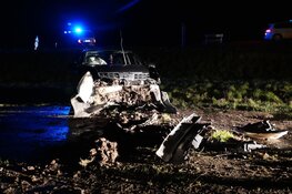 Twee gewonden bij eenzijdig ongeval in Medemblik