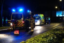 Automobilist ruim een uur bekneld in auto na ongeluk