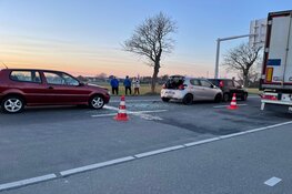 Veel schade bij kleine kettingbotsing bij Enkhuizen