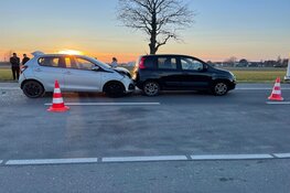 Veel schade bij kleine kettingbotsing bij Enkhuizen