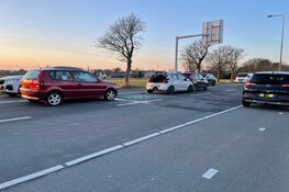 Veel schade bij kleine kettingbotsing bij Enkhuizen