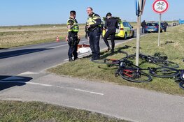 Wielrenner gewond bij ongeval op de N250 bij Medemblik