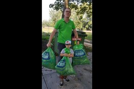 Opschoondag in het Wilhelminaplantsoen én heel Enkhuizen