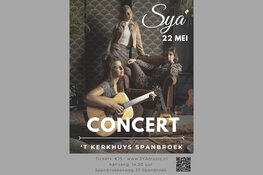 Zondag 22 mei aanvang 14.30 uur concert SYA in ’t Kerkhuys Spanbroek