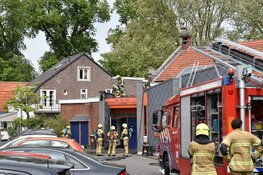 Brand bij pand van Showband Hoorn