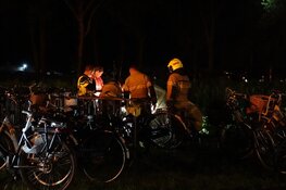 Vreemde brandweermelding: vrouw vast in fietshandrem