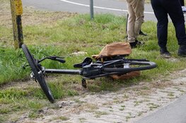 Fietser aangereden in Andijk