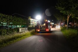 Dieren gered tijdens brand in tuincentrum Hoogwoud