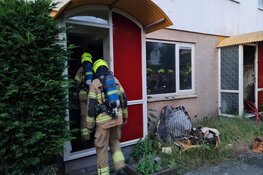Meerdere woningen ontruimd bij brand in Hoorn