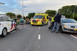 Scooterrijder in botsing met auto in Bovenkarspel