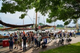125-jarige klipper trekt veel bekijks in Enkhuizen