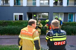 Brand in flat in Hoorn