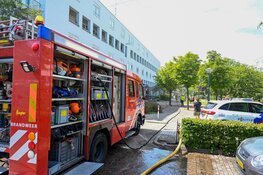 Brand in flat in Hoorn