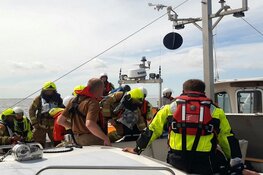 Kleine elektrische brand op motorboot