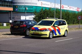 Veel schade bij kopstaart-botsing in Hoorn