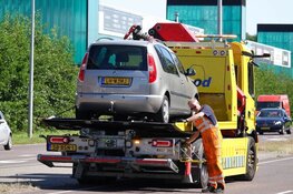 Veel schade bij kopstaart-botsing in Hoorn