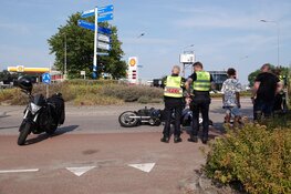Motorrijder komt ten val in Grootebroek