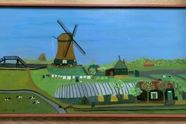 Schilderijen van Arie van Leijen te zien in Hensbroeker Kerk op Open Monumentendag