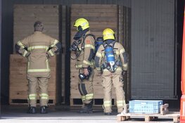 Brandmelding bij bloembollenbedrijf in Wervershoof