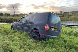 Bestuurder mee naar bureau na eenzijdig ongeval